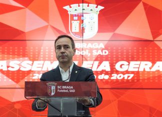 SAD do SC Braga supera os 100 milhões de euros de rendimentos e fecha época com lucro de 17,3 milhões