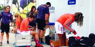 Braga ficou fora do balneário e deixou Clube Albergaria envergonhado