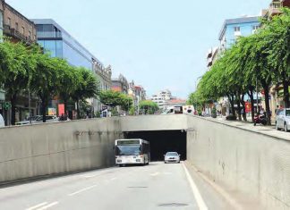 Atenção, condutores: túnel da Via da Liberdade fecha durante cinco noites em Braga