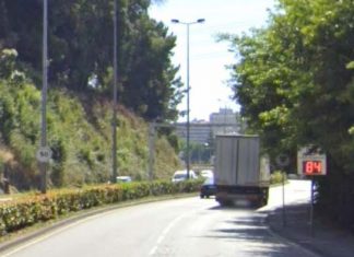 Três em quatro condutores não respeitam limite de velocidade em variante de Braga