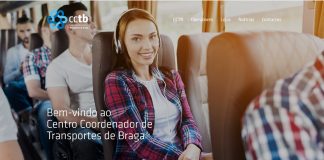 Município lança novo website do Centro Coordenador de Transportes de Braga