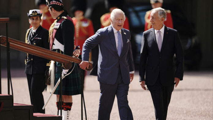 marcelo rebelo de sousa - rei carlos III