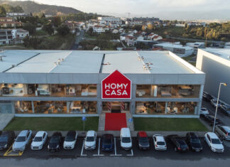 HOMYCASA inaugura loja de 2.000 metros quadrados em Braga