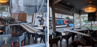 Mau Tempo Causa Estragos no Café Chave D’Ouro em Braga