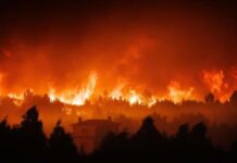 Incêndio em Alijó mobiliza mais de 140 operacionais e oito meios aéreos