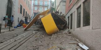 Elevador da Glória descarrila em Lisboa: três mortos e vários feridos