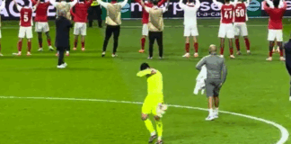 Matheus Magalhães regressou ao SC Braga e deixou o Estádio Municipal visivelmente emocionado.