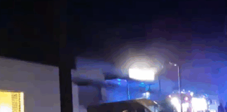 Incêndio de grandes dimensões destrói oficina de automóveis em Barcelos