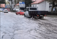 Chuva Intensa Corta Trânsito na Frente Ribeirinha de Viana do Castelo