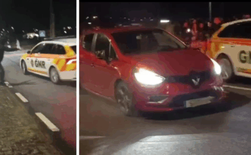 GNR interrompe perícias automóveis em zona empresarial de Famalicão