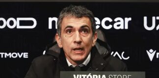 Presidente do Vitória denuncia três penáltis por assinalar no empate com o Gil Vicente