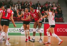 SC Braga vence Sporting no campeonato de voleibol