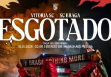 Taça da Liga: Sp. Braga esgota bilhetes destinados aos sócios