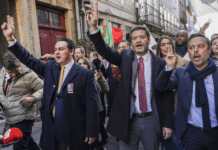 Em Braga, Ventura acusa Montenegro de ser “o maior sem noção do país”