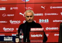 José Mourinho na antevisão ao Benfica–SC Braga