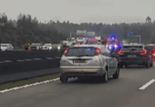Choque em cadeia com quatro viaturas provoca dois feridos na Autoestrada A3