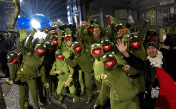 “Sapos do Pelhe” vencem Concurso de Mascarados no Carnaval de Famalicão