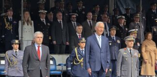 Marcelo Rebelo de Sousa despede-se das Forças Armadas em Braga e apela à união em torno de António José Seguro