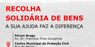 Braga lança campanha solidária de apoio às vítimas da tempestade Kristin