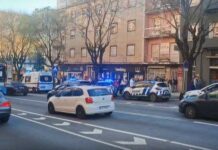 PSP trava rixa com tesouras em esplanada no centro de Braga