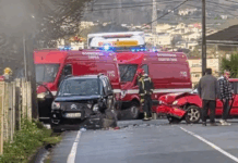 Guimarães: colisão provoca três feridos em Ponte