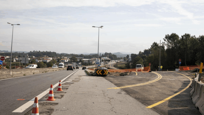 Requalificação estradas obras