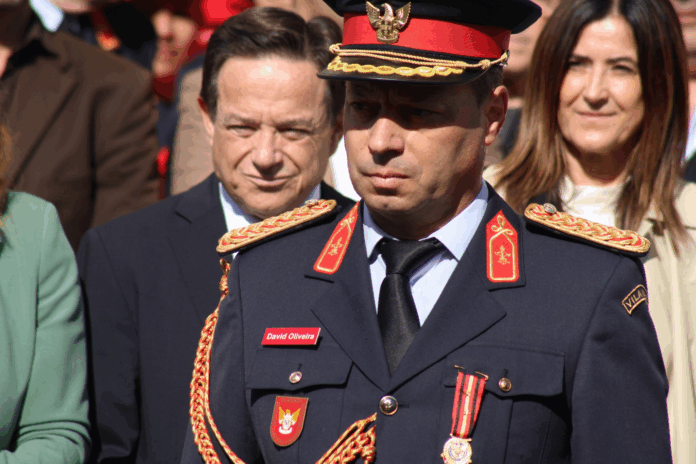 David Oliveira - omandante dos Bombeiros de Vila Verde
