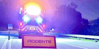 Novo acidente na EN103 faz ferido na Póvoa de Lanhoso