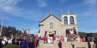 Fiscal revive tradição comovente da Procissão do Senhor dos Passos em Amares