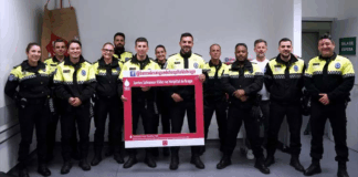 Polícia Municipal de Braga dá o exemplo com gesto solidário no Hospital