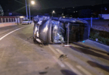 𝗖apotamento em Amares faz um ferido durante a madrugada