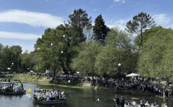 Compasso pascal volta a cruzar o rio Homem e mantém viva tradição única em Amares