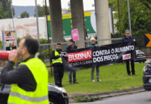Buzinão em Braga junta centenas contra aumento do custo de vida