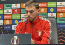 Ricardo Horta acredita no Braga e assume ambição europeia: “Bétis é favorito, tal como nós”