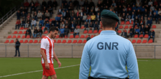 Jogador identificado pela GNR após gestos polémicos em jogo da AF Braga