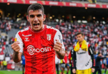 Víctor Gómez integra Equipa do Ano da Liga Europa e leva SC Braga à elite europeia