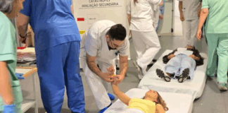 Hospital de Braga testa resposta a incêndio em simulacro de grande dimensão