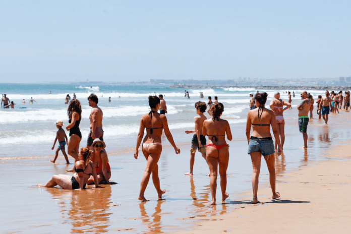 Calor, Praia