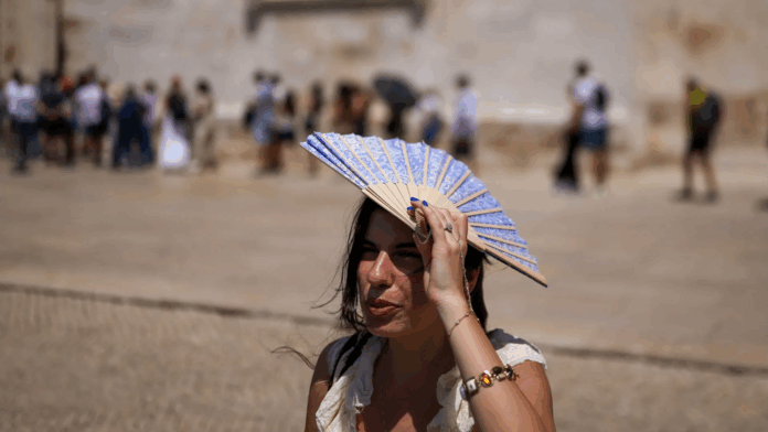 Calor dá treguas