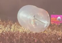 Katy Perry sobrevoa multidão no Rock in Rio Lisboa e protagoniza um dos momentos da noite