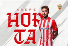 Fim de uma era: André Horta despede-se do SC Braga e assina em definitivo pelo Almería