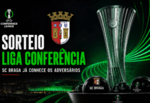 SC Braga já conhece o possível adversário na terceira pré-eliminatória da Liga Conferência