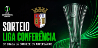 SC Braga já conhece o possível adversário na terceira pré-eliminatória da Liga Conferência