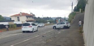 Acidente condiciona trânsito na N14 em Priscos