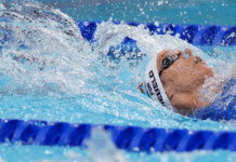 Camila Rebelo conquista prata nos 200 metros costas e bate novo recorde nacional