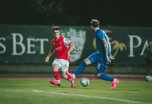 SC Braga segura vantagem e está no play-off da Liga Conferência