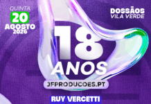 JF Produções celebra 18 anos com Kevinho e Sons do Minho em grande festa em Vila Verde