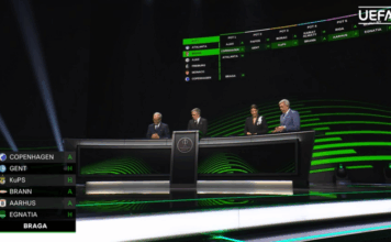 SC Braga conhece adversários na Liga Conferência: dinamarqueses, belgas e finlandeses no caminho europeu