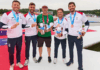 João Ribeiro volta a subir ao pódio mundial e conquista bronze no K4 500 metros