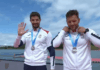 João Ribeiro e Messias Baptista conquistam prata e voltam ao pódio mundial no K2 500
